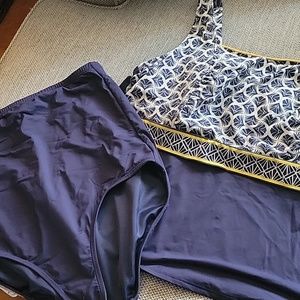 Lands End Tankini Set